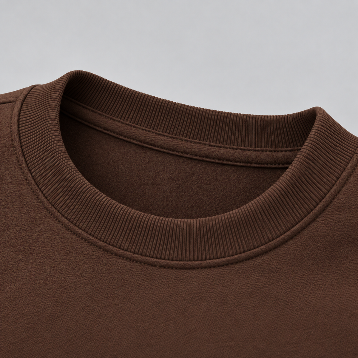 Blusa Moletom Careca Lisa Premium Slim Algodão Mácio
