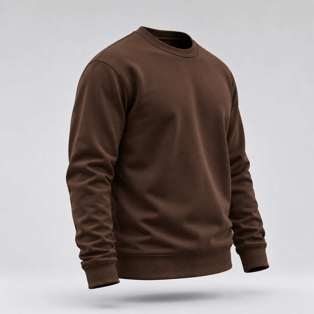 Blusa Moletom Careca Lisa Premium Slim Algodão Mácio