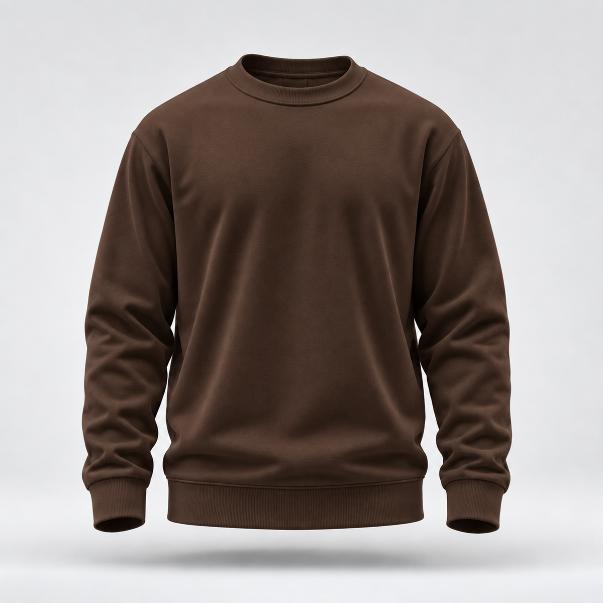 Blusa Moletom Careca Lisa Premium Slim Algodão Mácio