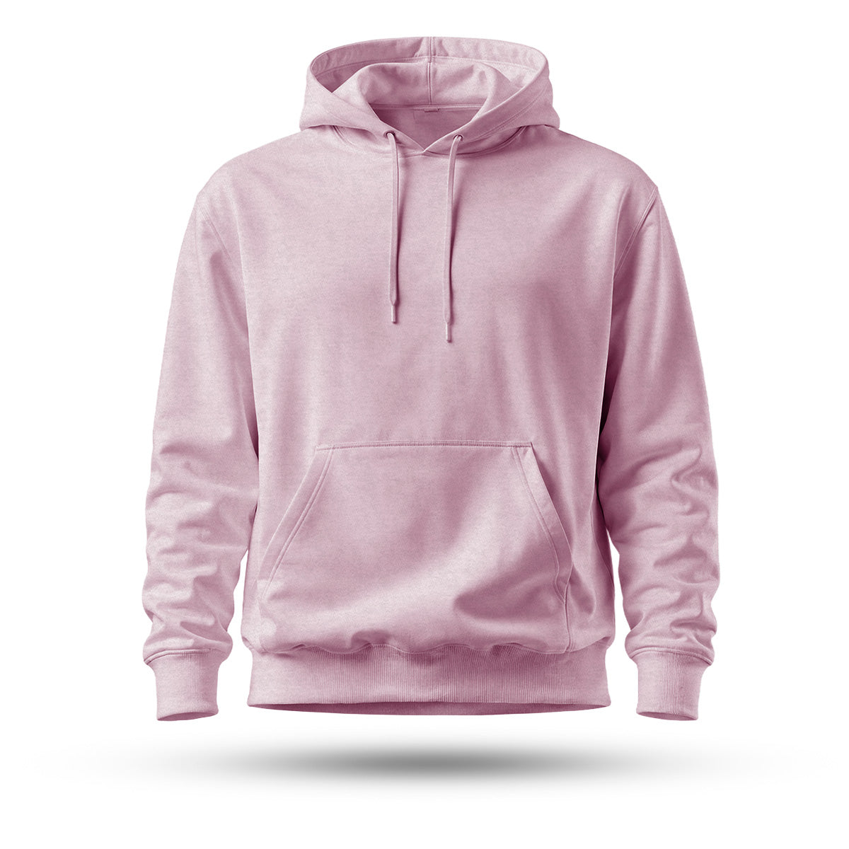Blusa Moletom Canguru Lisa Premium Slim Algodão Mácio Unissex