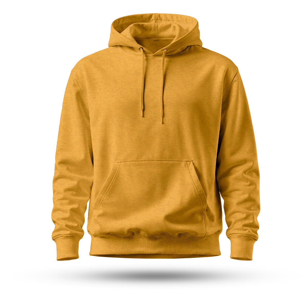 Blusa Moletom Canguru Lisa Premium Slim Algodão Mácio Unissex