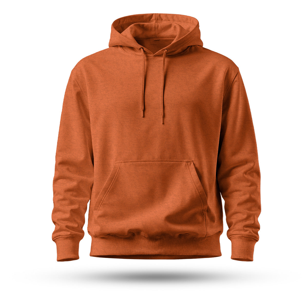 Blusa Moletom Canguru Lisa Premium Slim Algodão Mácio Unissex