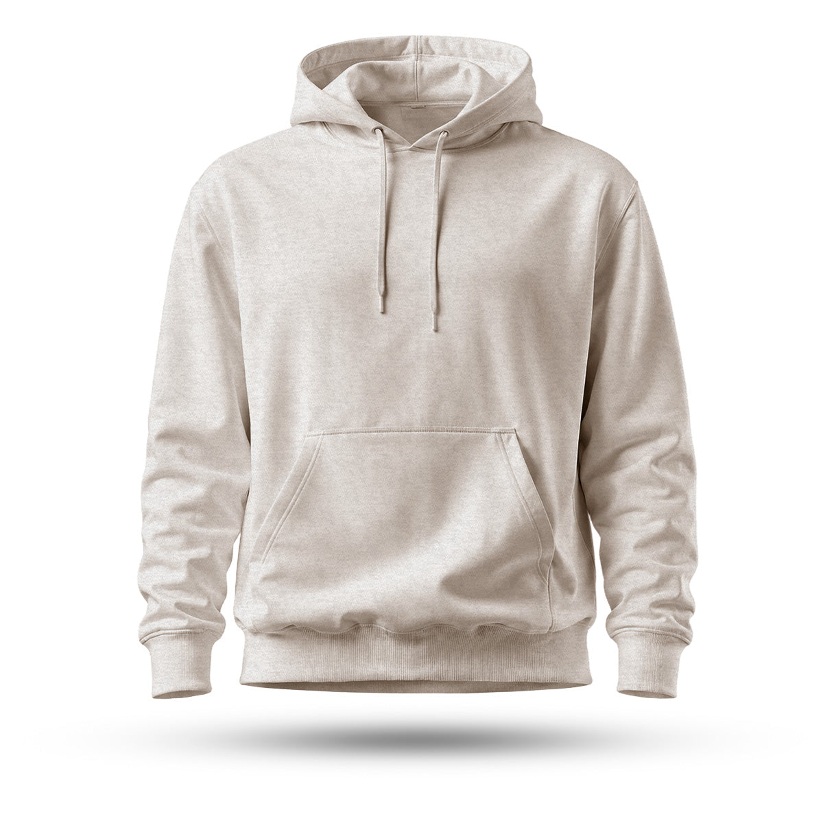 Blusa Moletom Canguru Lisa Premium Slim Algodão Mácio Unissex