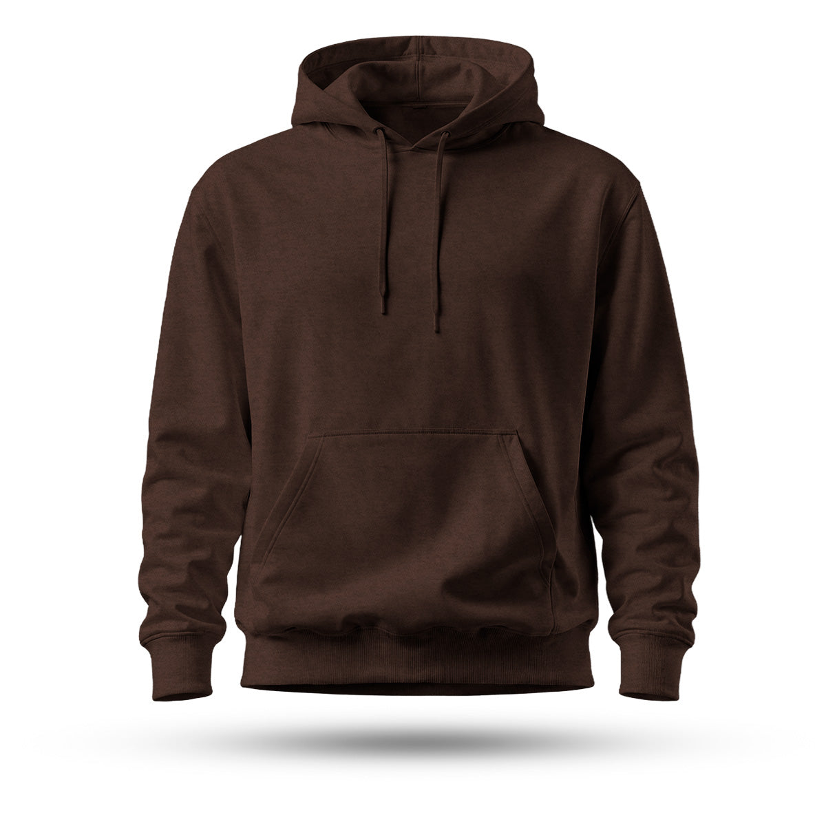 Blusa Moletom Canguru Lisa Premium Slim Algodão Mácio Unissex