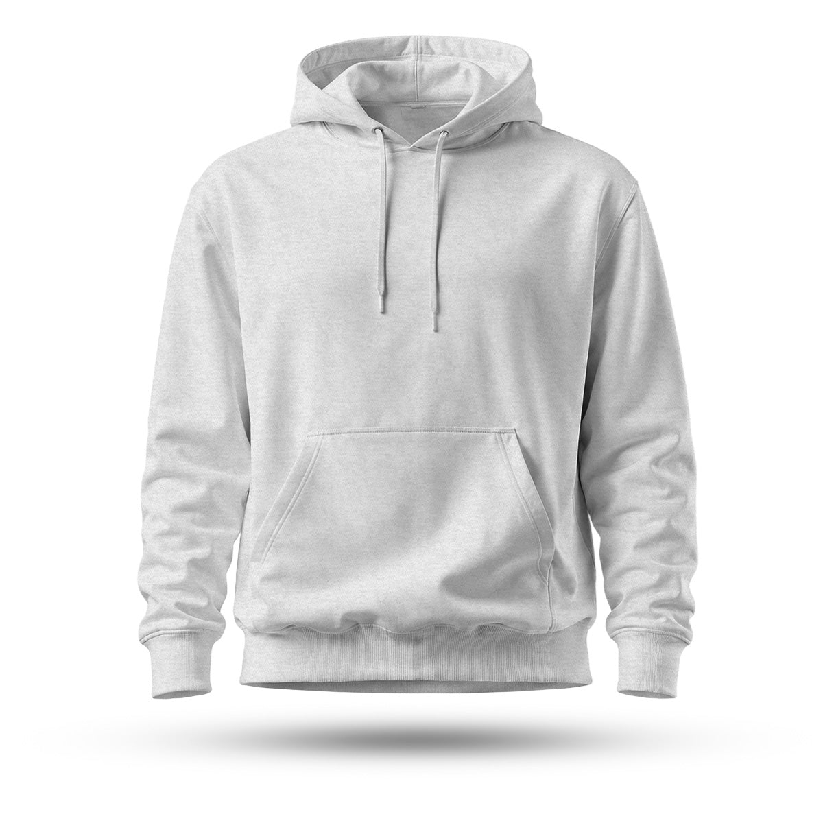 Blusa Moletom Canguru Lisa Premium Slim Algodão Mácio Unissex