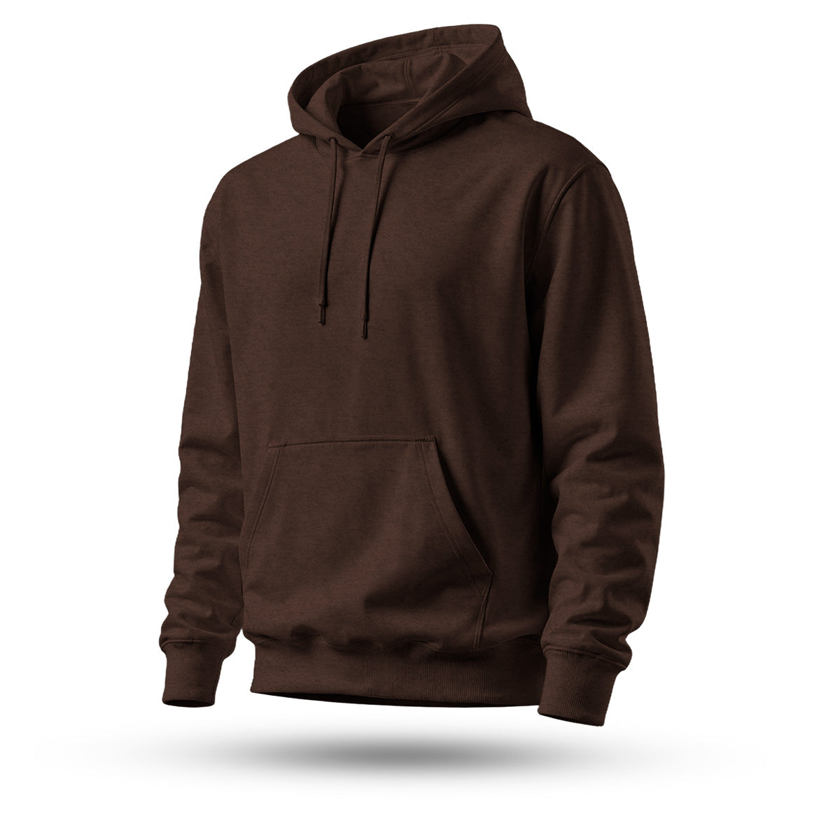 Blusa Moletom Canguru Lisa Premium Slim Algodão Mácio Unissex