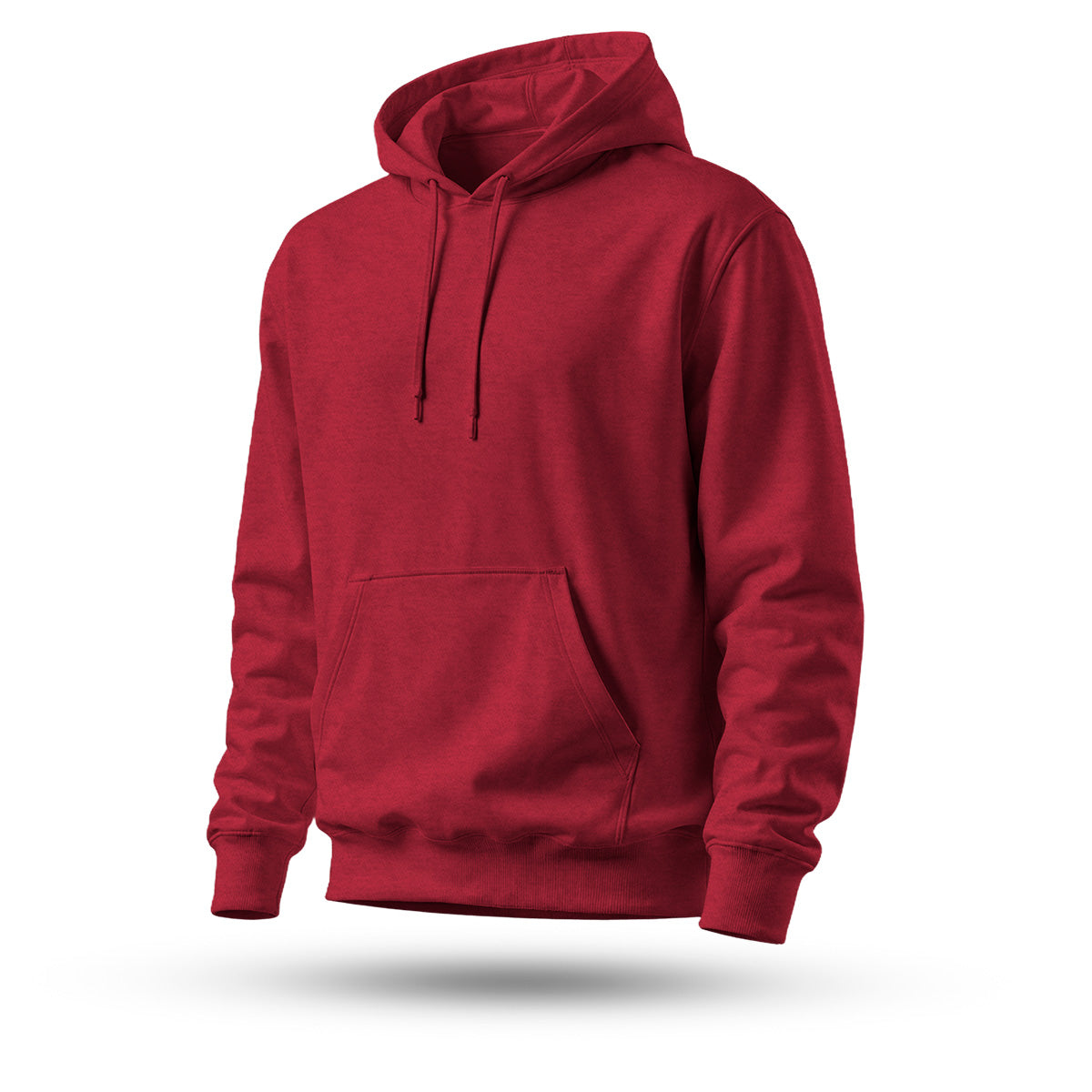 Blusa Moletom Canguru Lisa Premium Slim Algodão Mácio Unissex
