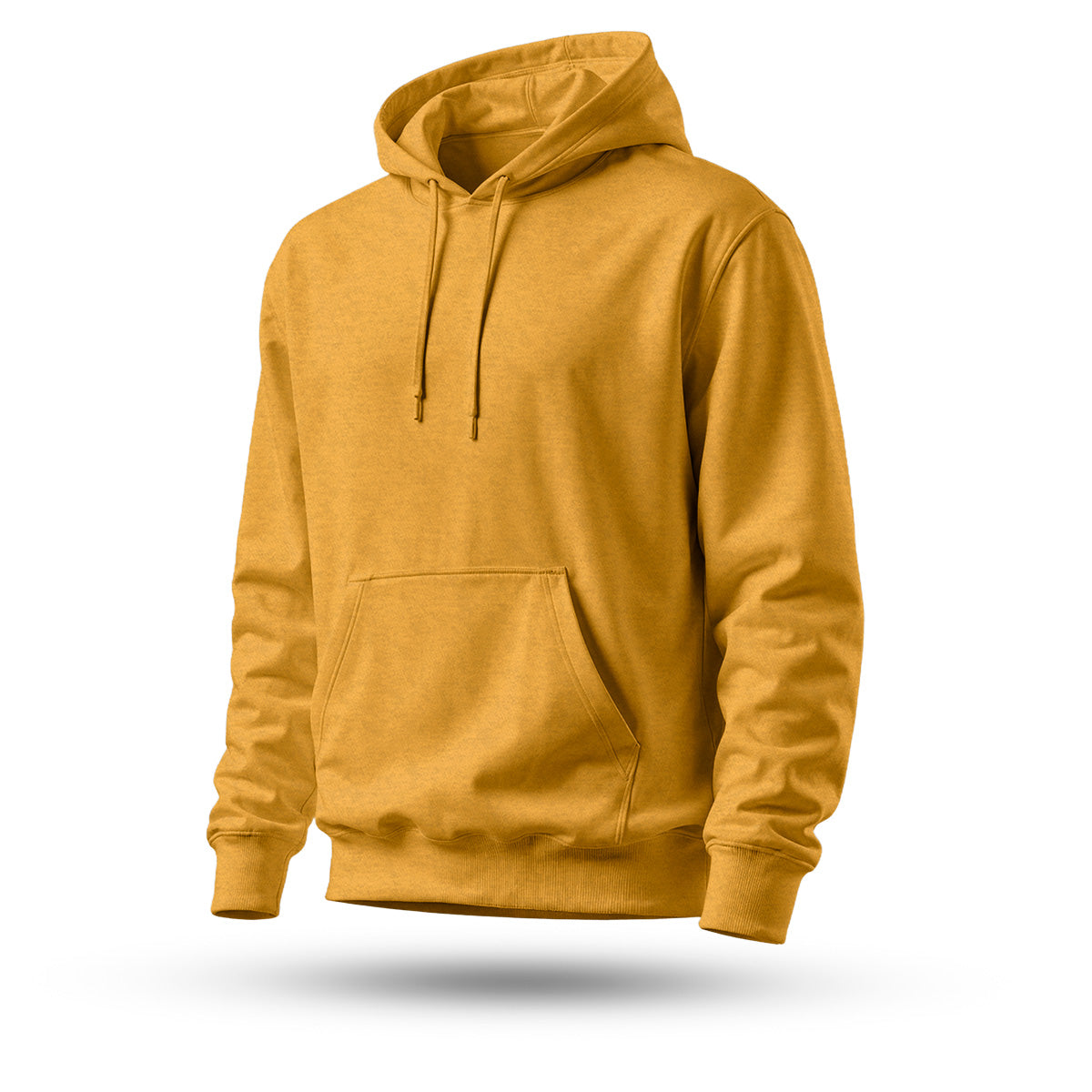 Blusa Moletom Canguru Lisa Premium Slim Algodão Mácio Unissex