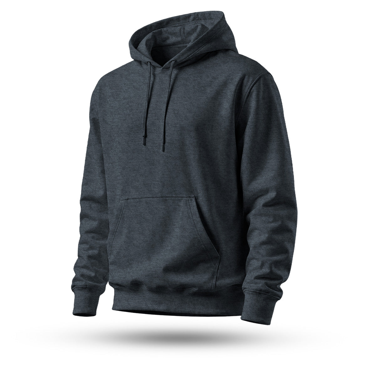 Blusa Moletom Canguru Lisa Premium Slim Algodão Mácio Unissex