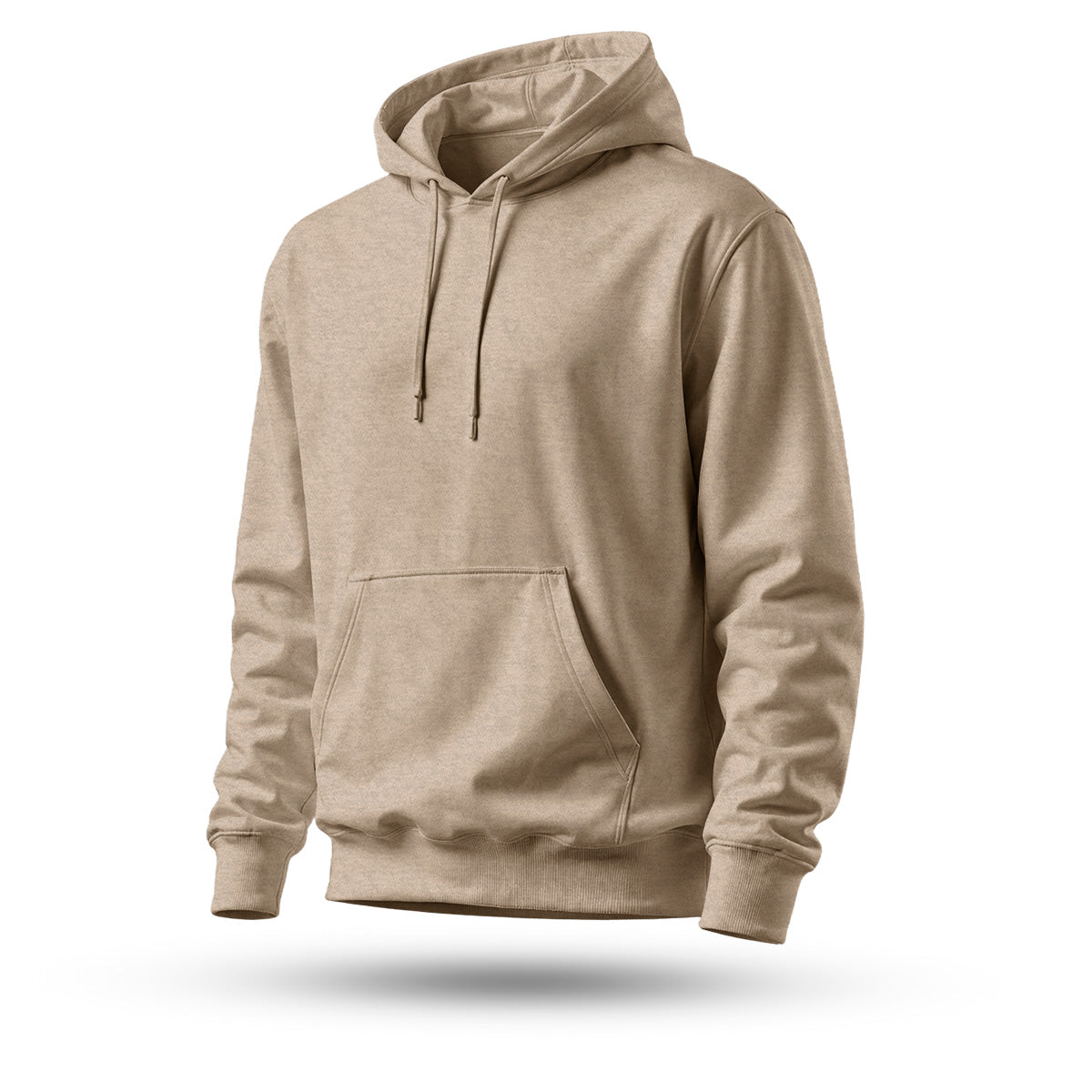 Blusa Moletom Canguru Lisa Premium Slim Algodão Mácio Unissex