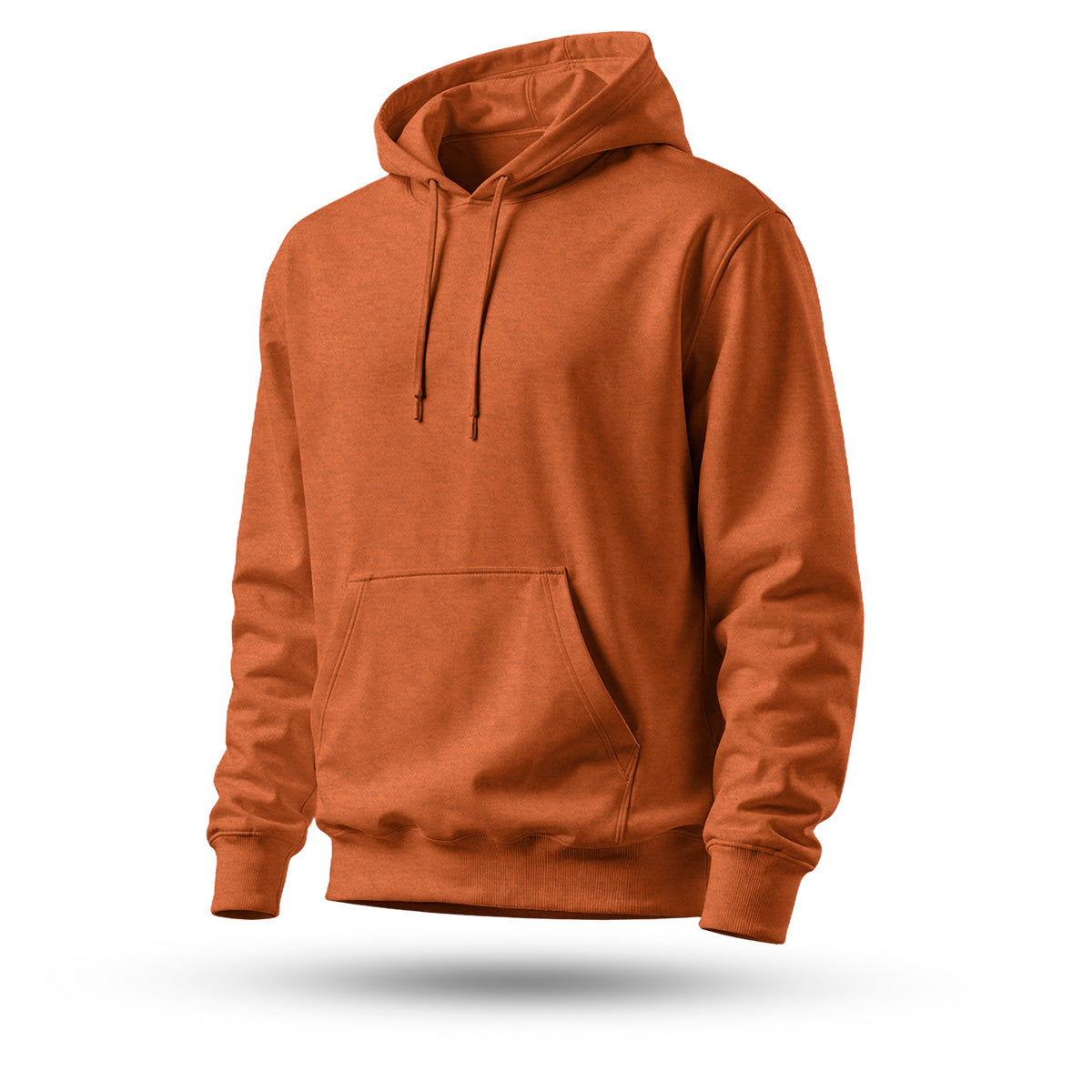 Blusa Moletom Canguru Lisa Premium Slim Algodão Mácio Unissex