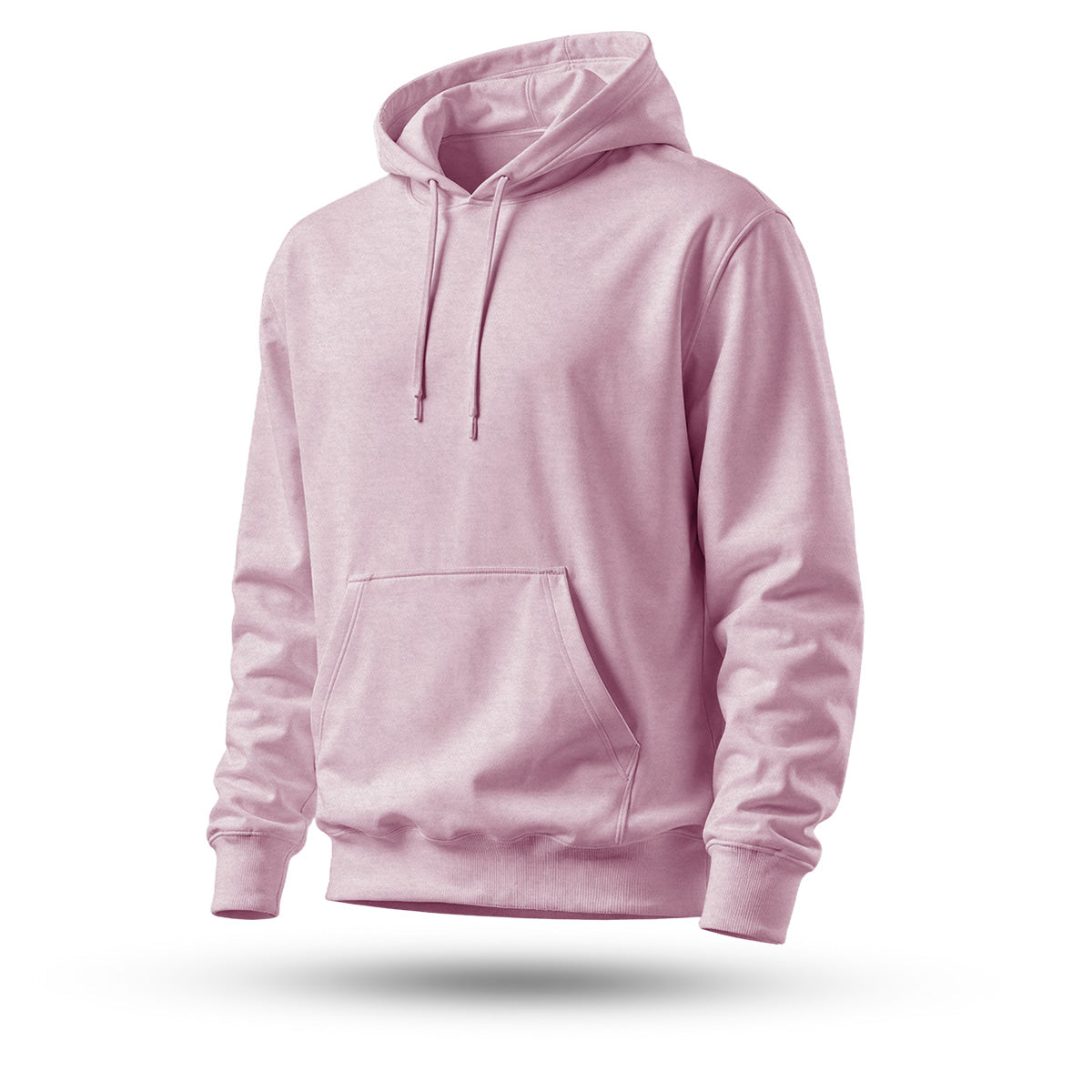 Blusa Moletom Canguru Lisa Premium Slim Algodão Mácio Unissex
