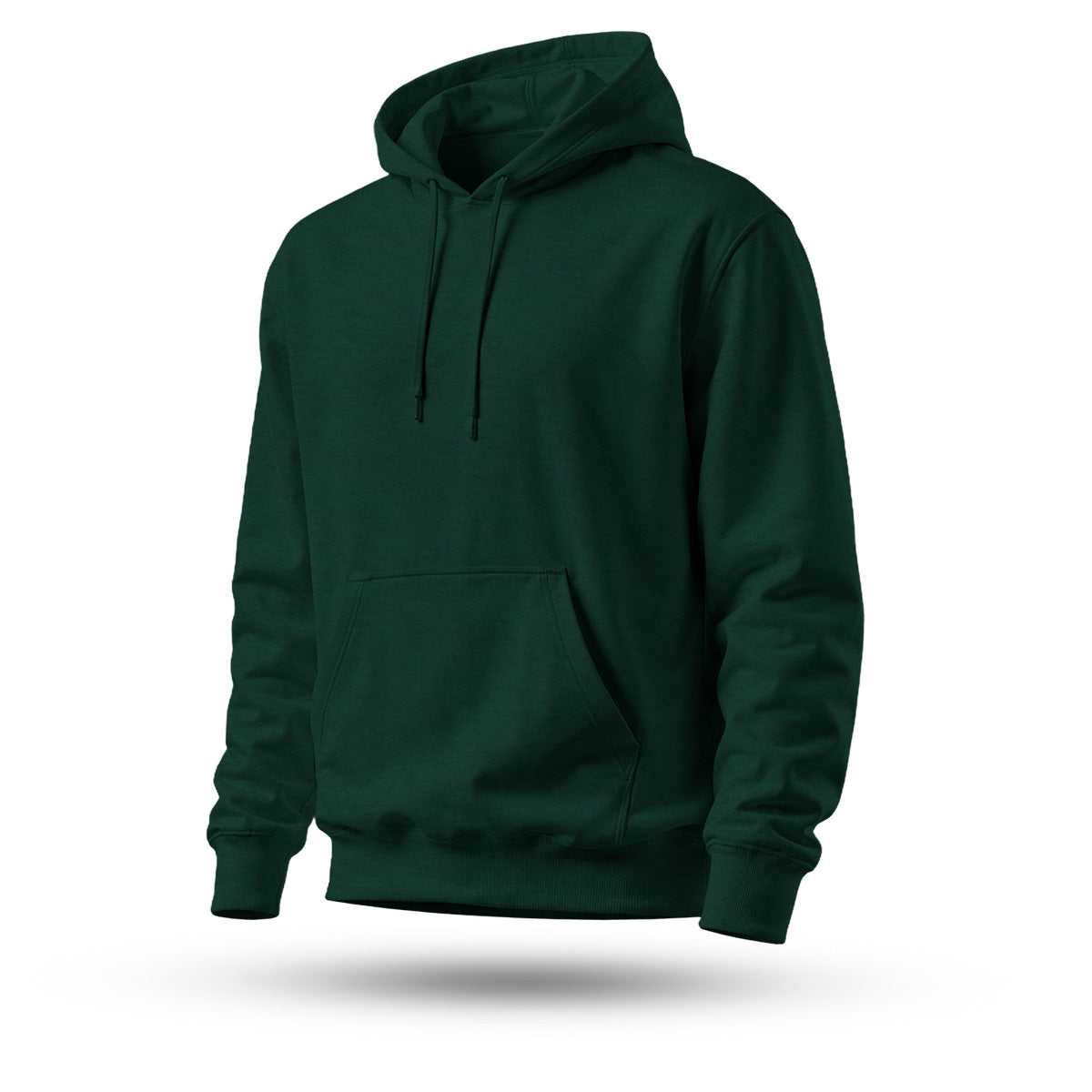 Blusa Moletom Canguru Lisa Premium Slim Algodão Mácio Unissex