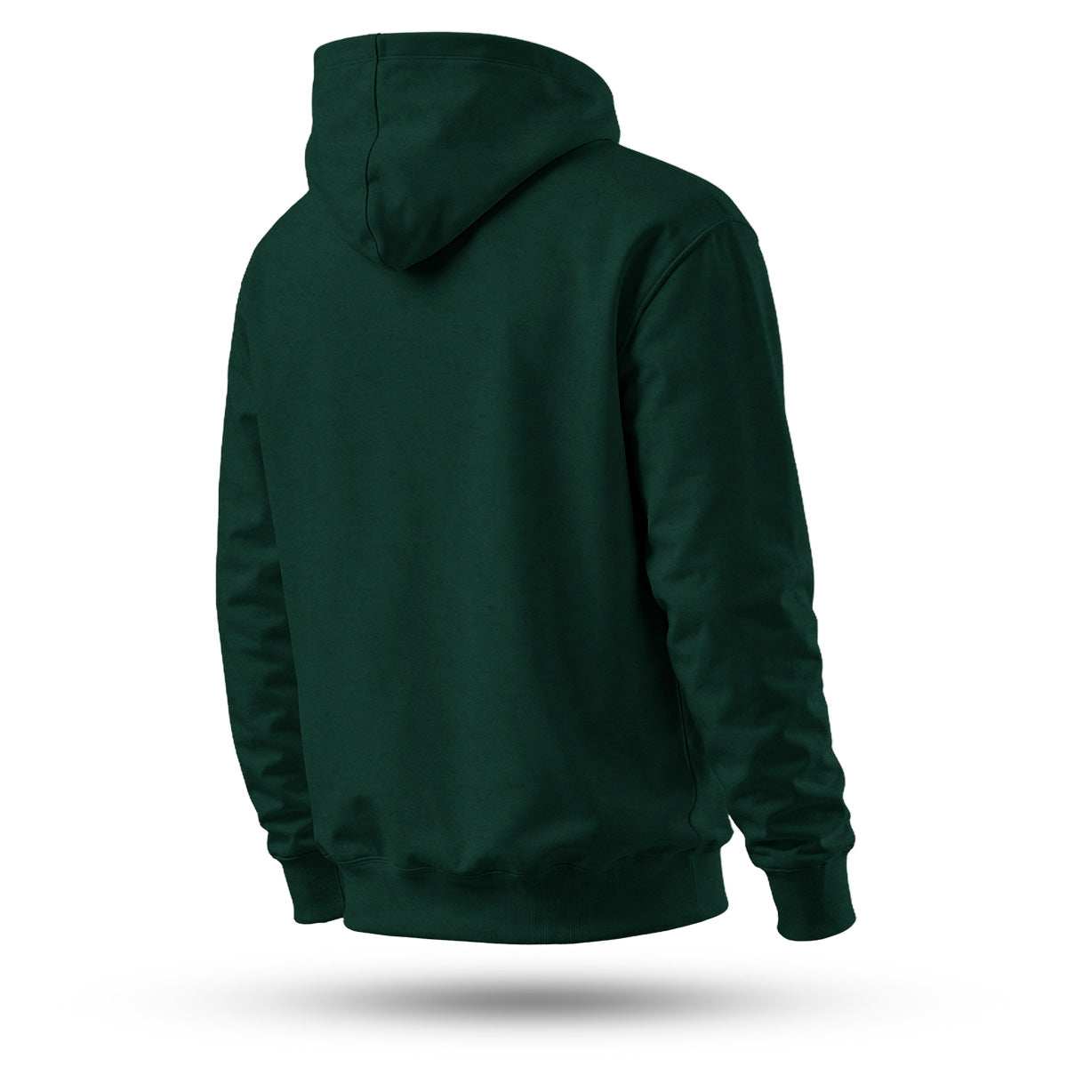 Blusa Moletom Canguru Lisa Premium Slim Algodão Mácio Unissex