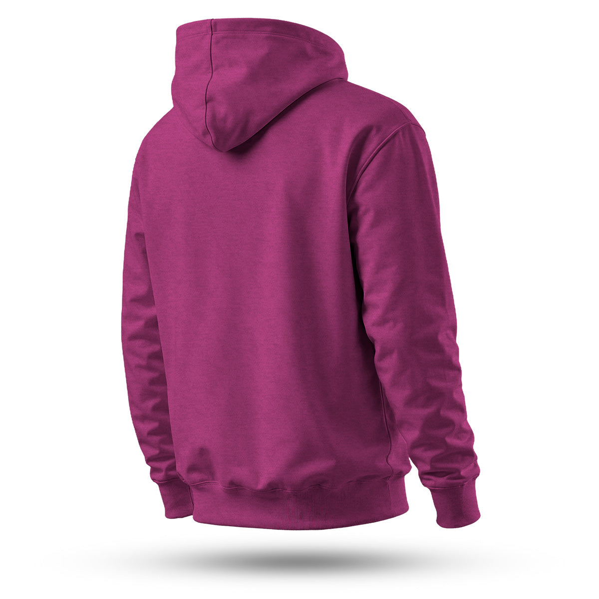 Blusa Moletom Canguru Lisa Premium Slim Algodão Mácio Unissex