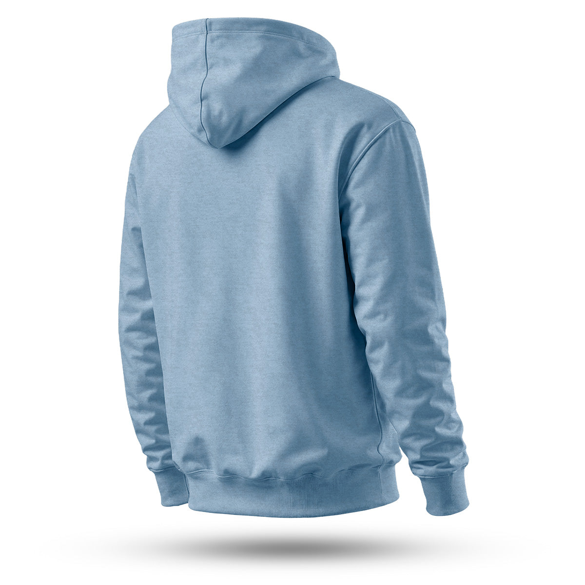 Blusa Moletom Canguru Lisa Premium Slim Algodão Mácio Unissex