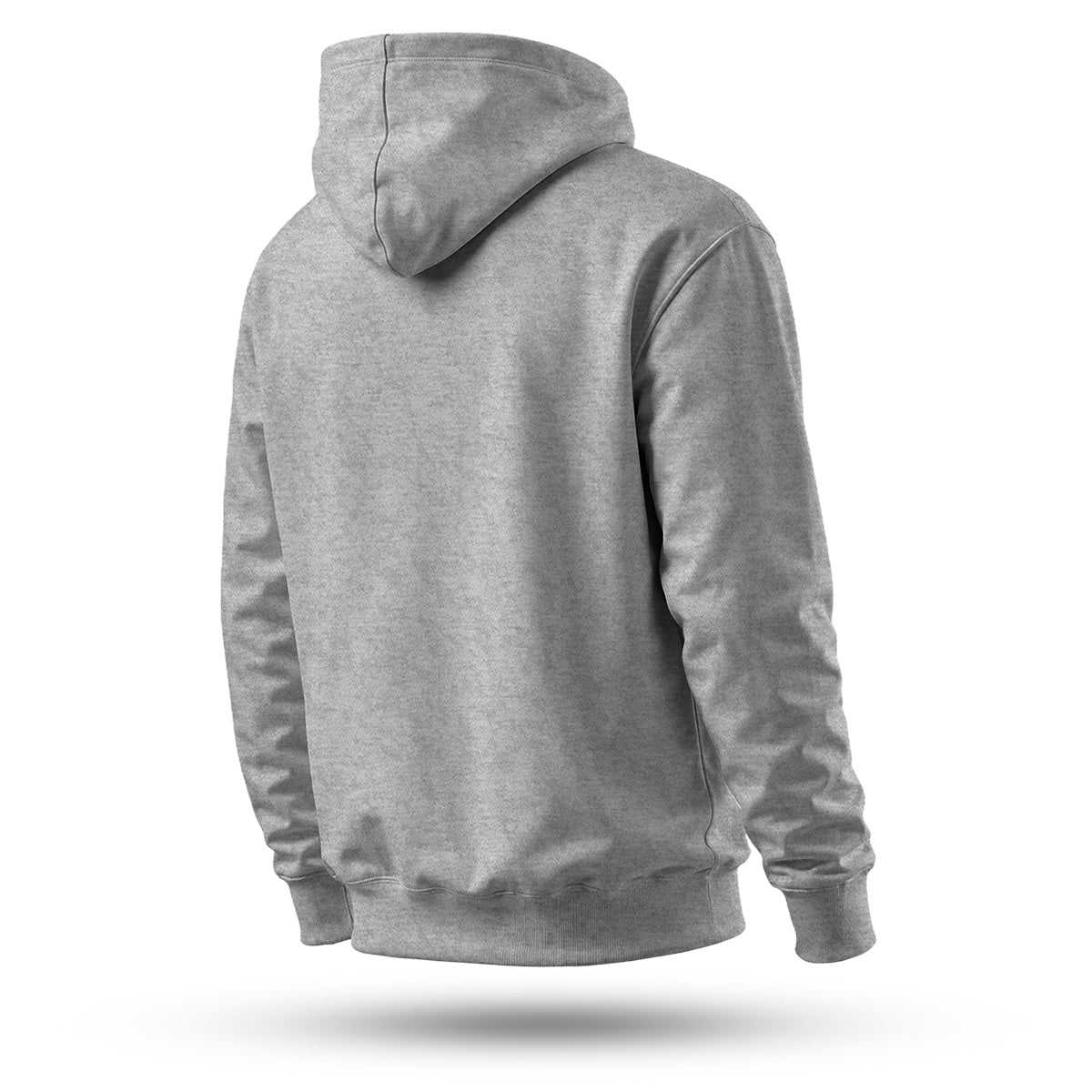 Blusa Moletom Canguru Lisa Premium Slim Algodão Mácio Unissex