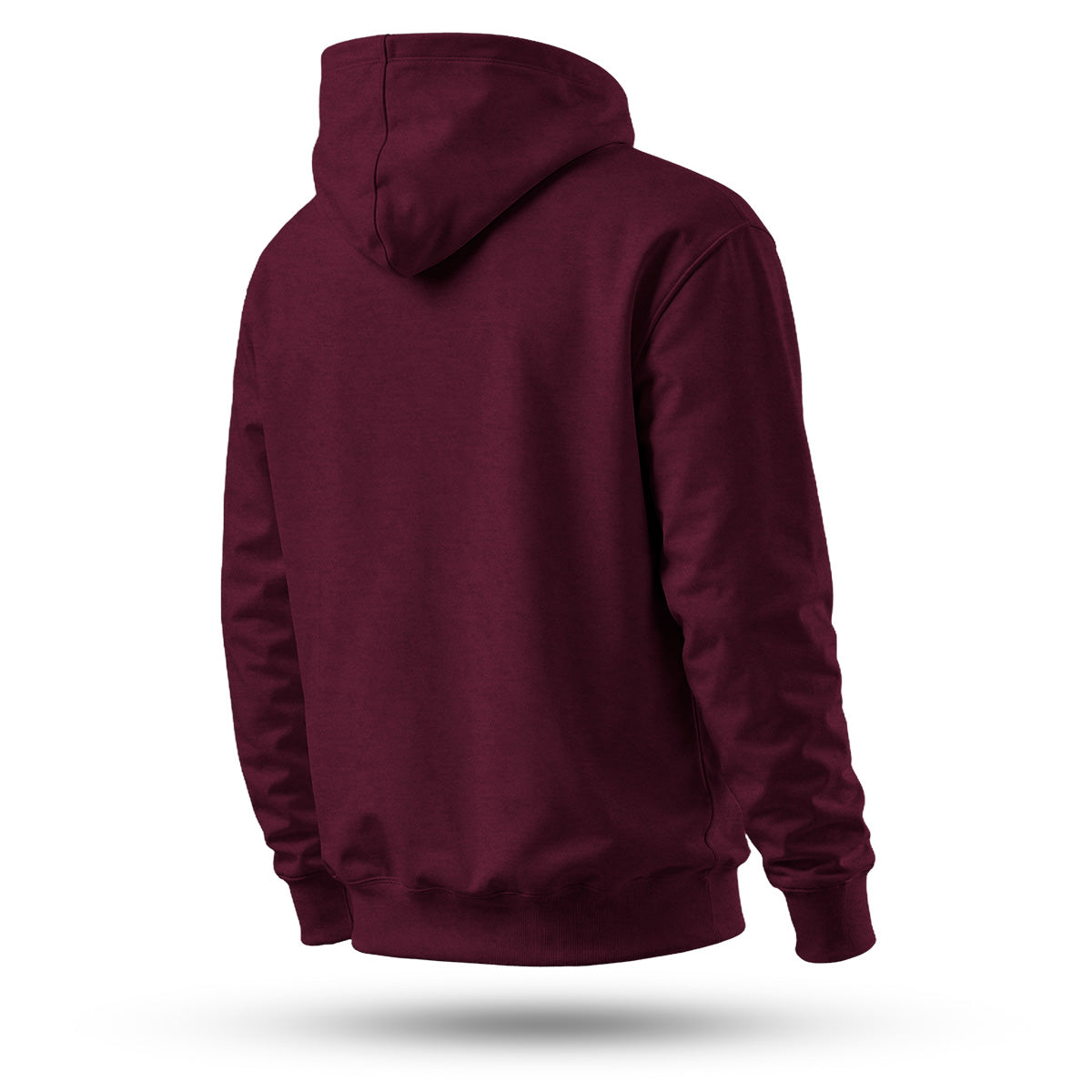 Blusa Moletom Canguru Lisa Premium Slim Algodão Mácio Unissex