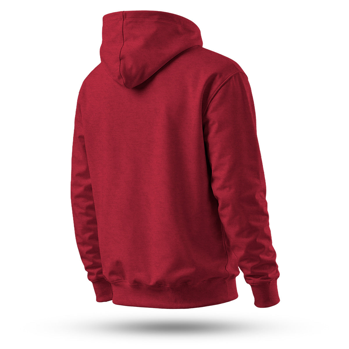 Blusa Moletom Canguru Lisa Premium Slim Algodão Mácio Unissex