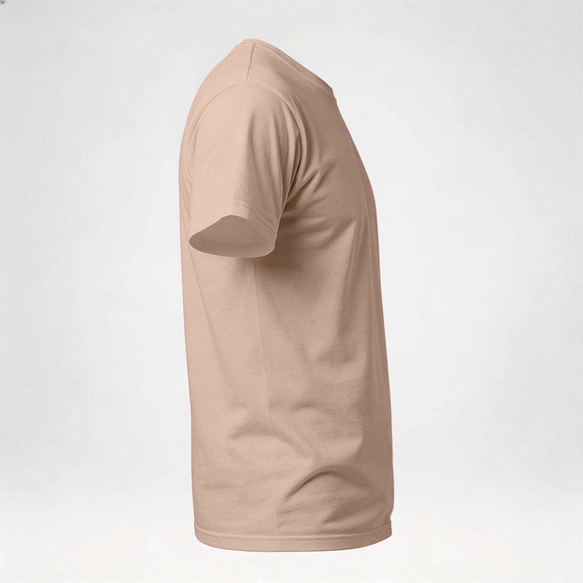 Camiseta Camisa Lisa Premium Slim Algodão Cores Variadas