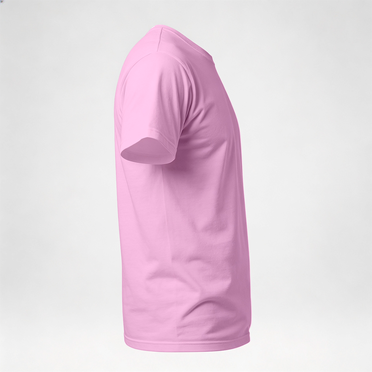 Camiseta Camisa Lisa Premium Slim Algodão Cores Variadas