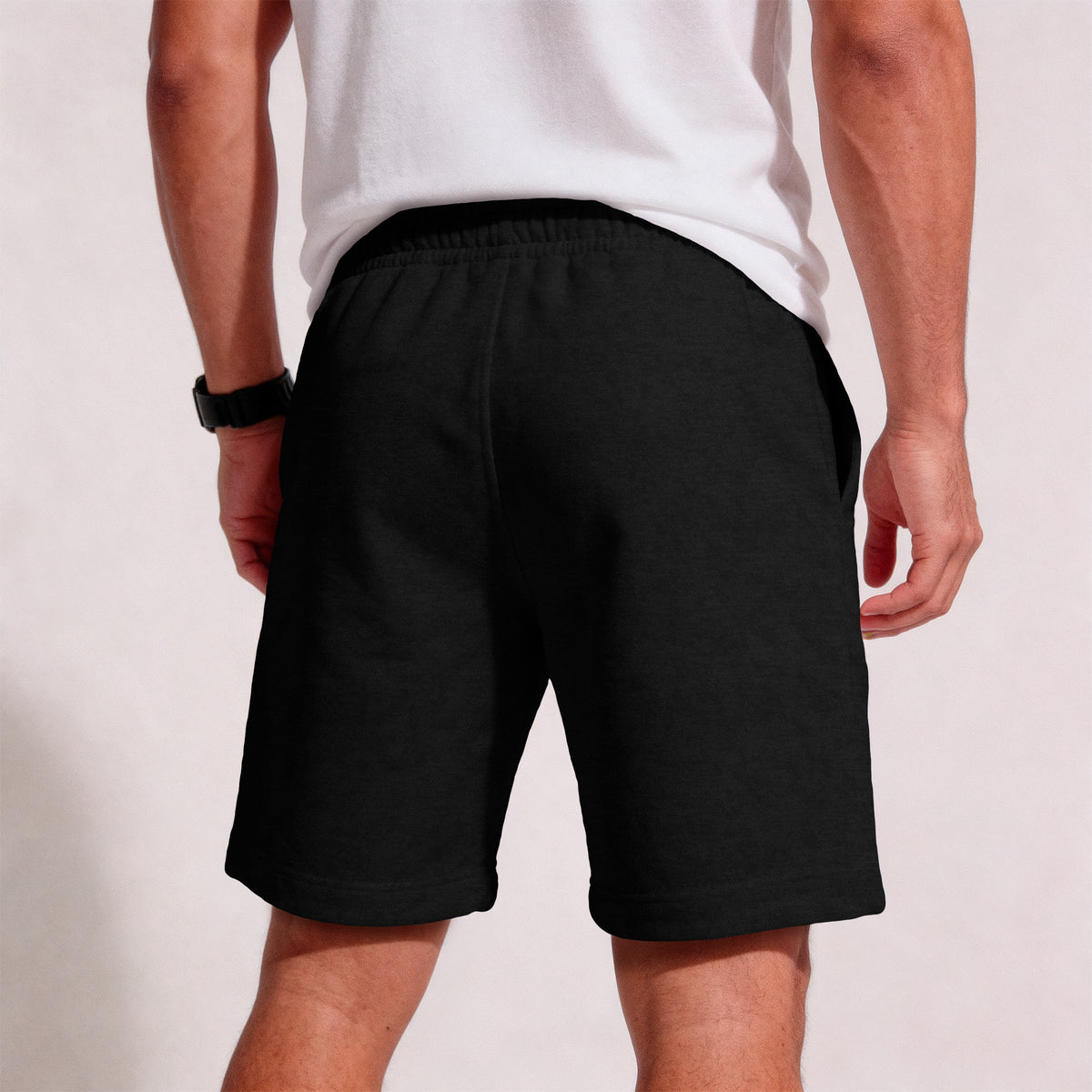 Bermuda Short Moletom Masculino Basico Diversas Cores