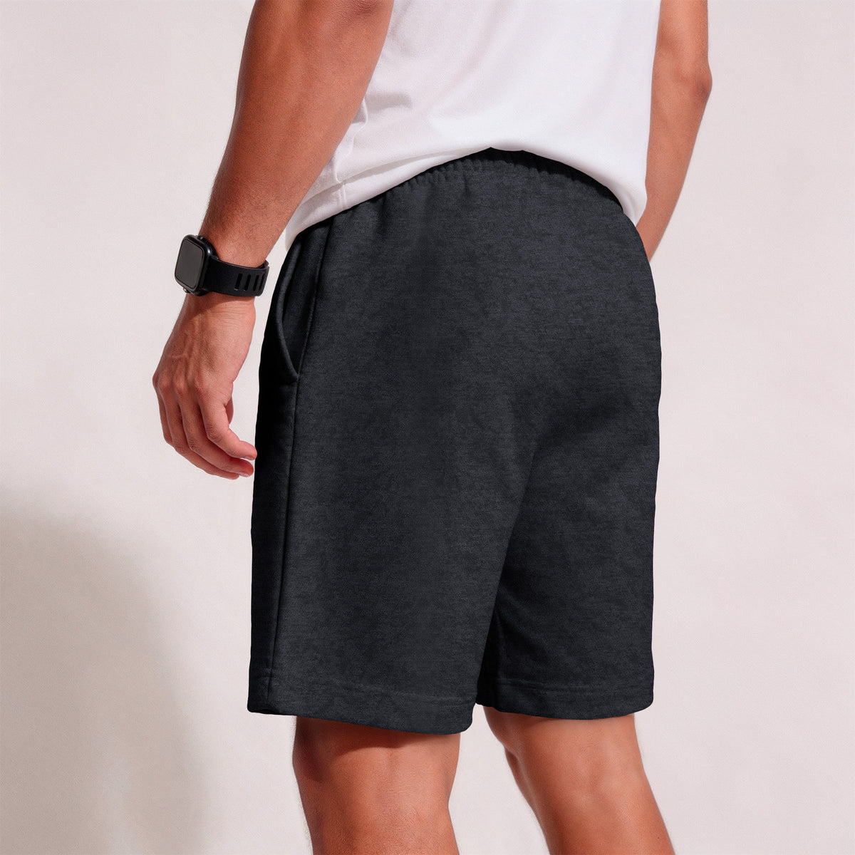 Bermuda Short Moletom Masculino Basico Diversas Cores