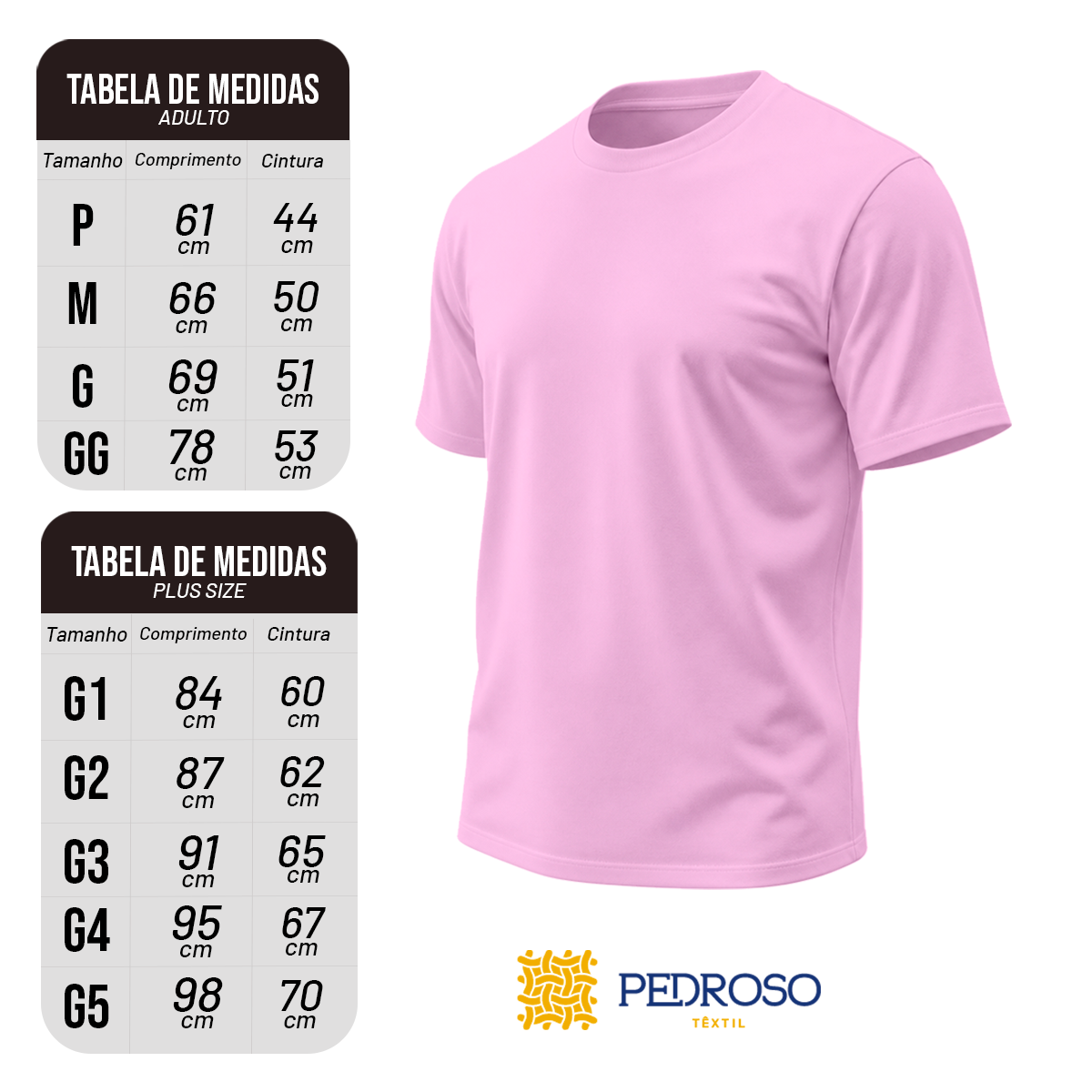 Camiseta Camisa Lisa Premium Slim Algodão Cores Variadas